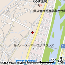 兵庫県姫路市広畑区西蒲田72周辺の地図