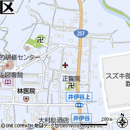 静岡県浜松市浜名区引佐町井伊谷580周辺の地図