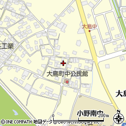兵庫県小野市大島町679周辺の地図