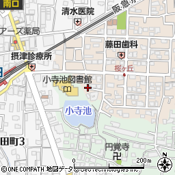 大阪府高槻市桜ケ丘南町3周辺の地図