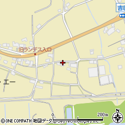 岡山県岡山市北区建部町吉田387-3周辺の地図