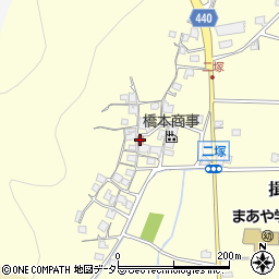 二塚公民館周辺の地図