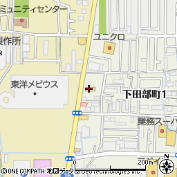 七輪 高槻店周辺の地図