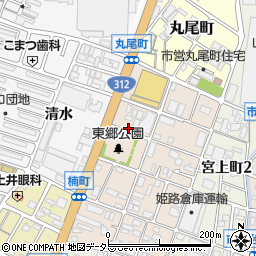 兵庫県姫路市楠町130周辺の地図