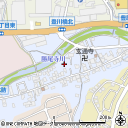 大阪府茨木市宿川原町周辺の地図