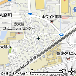 大阪府高槻市富田丘町33周辺の地図