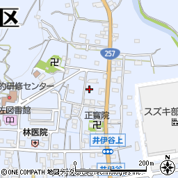 静岡県浜松市浜名区引佐町井伊谷581-2周辺の地図
