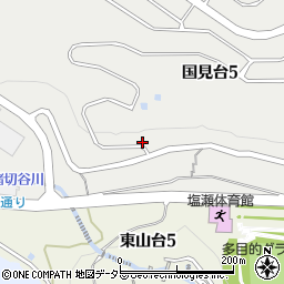 兵庫県西宮市国見台5丁目周辺の地図