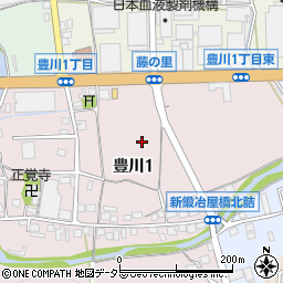 〒567-0057 大阪府茨木市豊川の地図