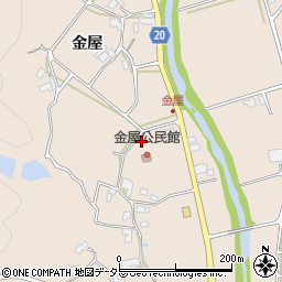 兵庫県三木市細川町金屋797周辺の地図