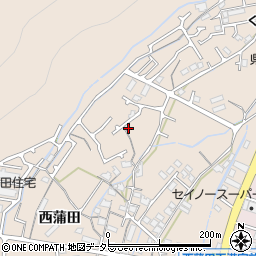 兵庫県姫路市広畑区西蒲田181周辺の地図
