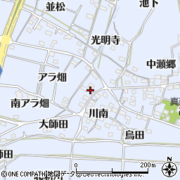 愛知県知多郡武豊町東大高アラ畑3周辺の地図