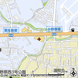 大阪トヨペットモビリティプラザ箕面周辺の地図