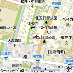 兵庫県姫路市五軒邸1丁目8周辺の地図