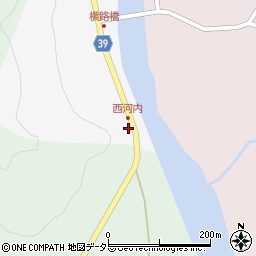広島県三次市西河内町574周辺の地図
