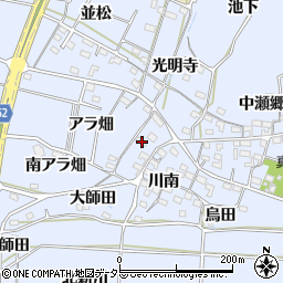愛知県知多郡武豊町東大高アラ畑90周辺の地図