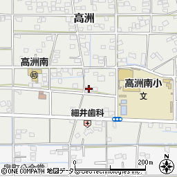 静岡県藤枝市高洲46-5周辺の地図