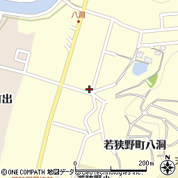 兵庫県相生市若狭野町八洞257周辺の地図