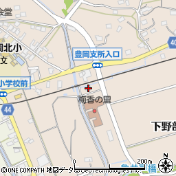 静岡県磐田市下野部238周辺の地図