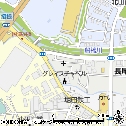 大阪府枚方市長尾北町1丁目1205-23周辺の地図