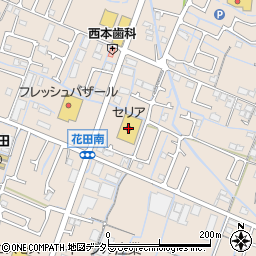 セリア姫路花田店周辺の地図