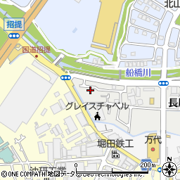 大阪府枚方市長尾北町1丁目1205-22周辺の地図