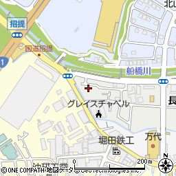 大阪府枚方市長尾北町1丁目1205周辺の地図