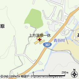 上方温泉　一休　京都本館周辺の地図