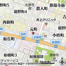 兵庫県姫路市元町88周辺の地図