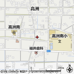 静岡県藤枝市高洲46-21周辺の地図