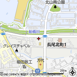 Ｄｒ．Ｄｒｉｖｅセルフ長尾店周辺の地図