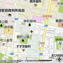 静岡県島田市幸町3-13周辺の地図