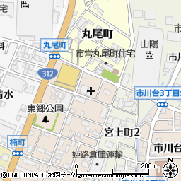 兵庫県姫路市楠町144周辺の地図