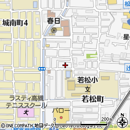 大阪府高槻市春日町35周辺の地図