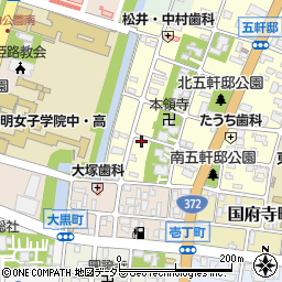 兵庫県姫路市五軒邸1丁目27周辺の地図