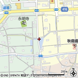 静岡県焼津市下小田41周辺の地図