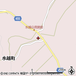 広島県庄原市水越町372周辺の地図