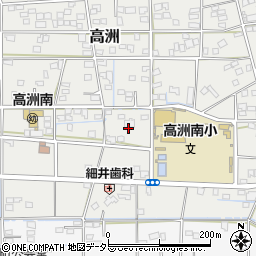 静岡県藤枝市高洲46周辺の地図