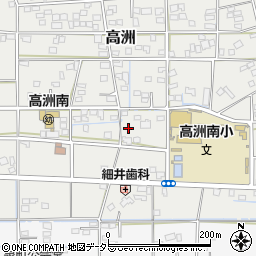 静岡県藤枝市高洲46-20周辺の地図