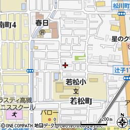大阪府高槻市春日町36周辺の地図