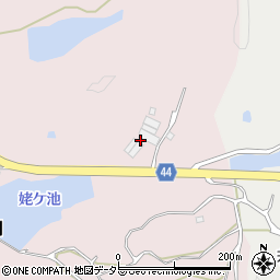 兵庫県相生市若狭野町西後明265周辺の地図