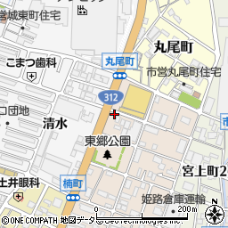 兵庫県姫路市楠町135周辺の地図