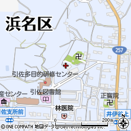 静岡県浜松市浜名区引佐町井伊谷601周辺の地図
