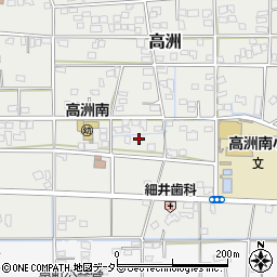 静岡県藤枝市高洲53周辺の地図