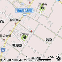 愛知県豊橋市賀茂町代官屋敷57周辺の地図