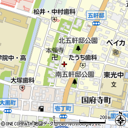 兵庫県姫路市五軒邸1丁目79周辺の地図