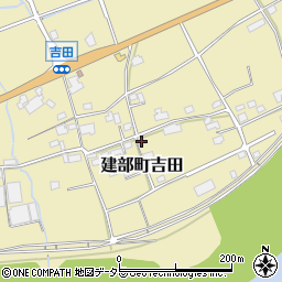 岡山県岡山市北区建部町吉田971-1周辺の地図