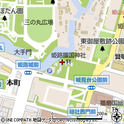 兵庫県姫路市本町118周辺の地図
