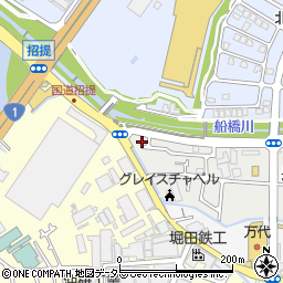 大阪府枚方市長尾北町1丁目1205-3周辺の地図