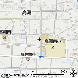 静岡県藤枝市高洲46-14周辺の地図